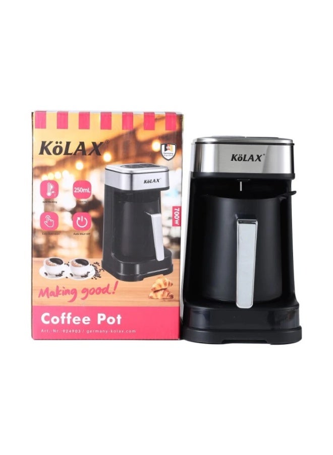 KOLAX Electric Turkish & Arabic Coffee Maker | 700W High-Speed | Dual-Heating Buttons for Perfect Foam | 250ml BPA-Free - Image 1
